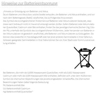 Varta CR2032 Lithium Batterie u.a. für SimonsVoss Transponder, sowie ABUS CFF3000 Funk-Fernbedienung