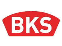 Zimmertür-Einsteckschloss 0215 BB silber Klasse 1 Stulpvariante käntig Falle und Riegel Kunststoff BKS