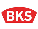 Zimmertür-Einsteckschloss 0215 BB silber Klasse 1 Stulpvariante abgerundet Falle Kunststoff BKS
