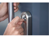 Abus SLT - Mechatronischer Sicherheitsbeschlag mit Code-Tastatur und Chipschlüsselleser