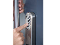 Abus SLT - Mechatronischer Sicherheitsbeschlag mit Code-Tastatur und Chipschlüsselleser