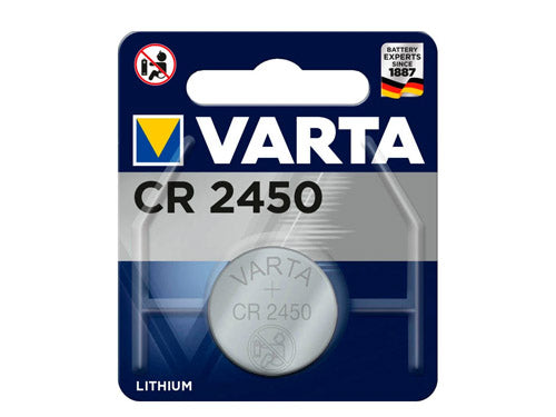 VARTA Knopfzelle CR2450 3,0 V u.a. für SimonsVoss Elektronikzylinder und Smarthandles